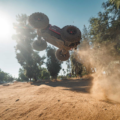 1/10 Outcast 4x4 4S BLX  Stunt truck (Requires battery & charger): Red: ARA4410V2T4