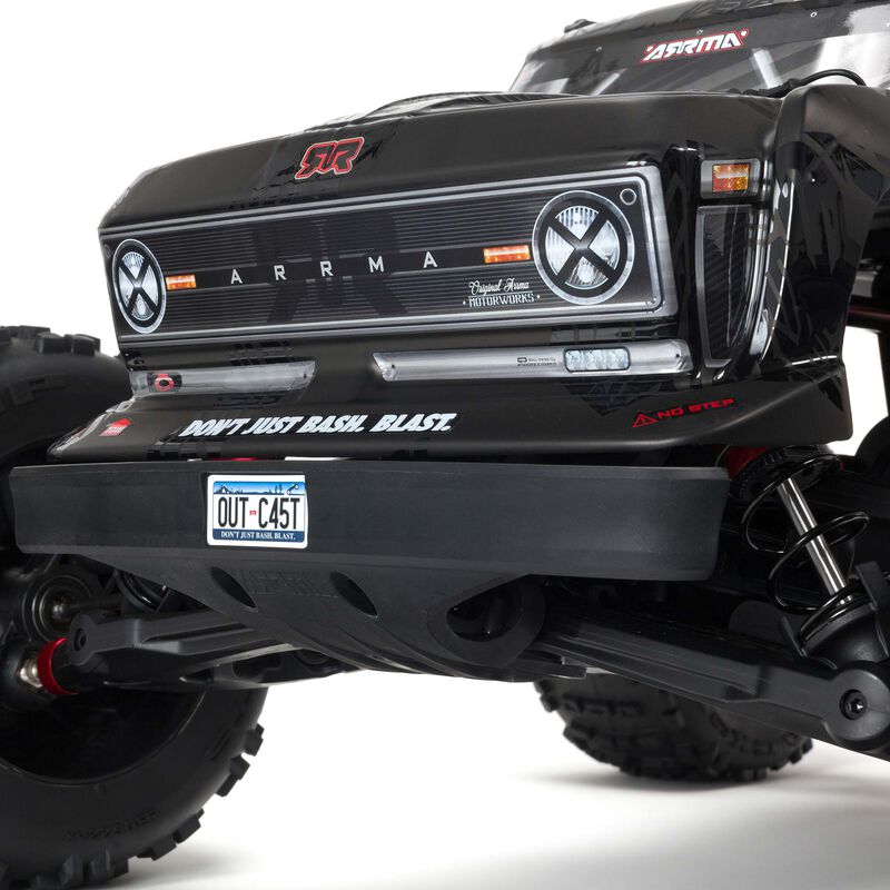 1/5 Outcast 4WD, EXtreme Bash Roller  (Requires battery & charger): Black: ARA5210