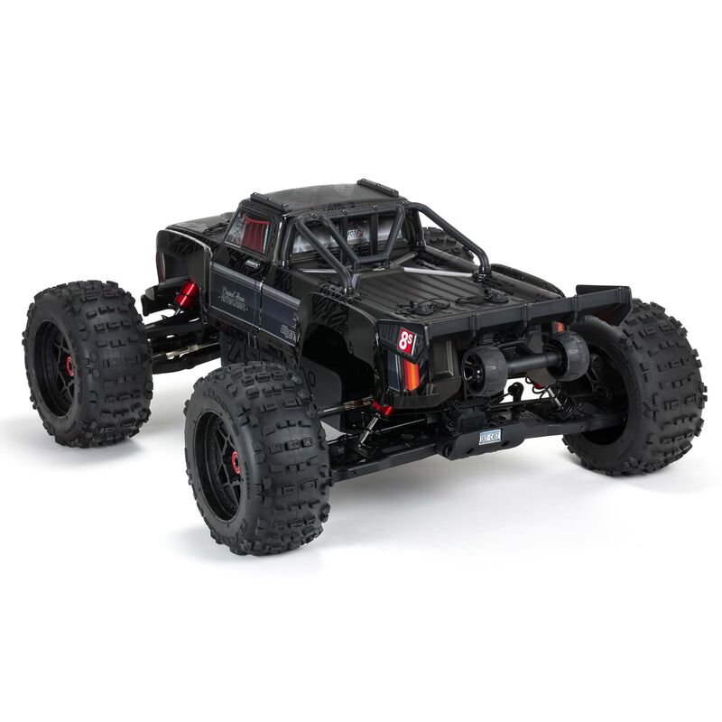 1/5 Outcast 4WD, EXtreme Bash Roller  (Requires battery & charger): Black: ARA5210