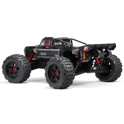 1/5 Outcast 4WD, EXtreme Bash Roller  (Requires battery & charger): Black: ARA5210