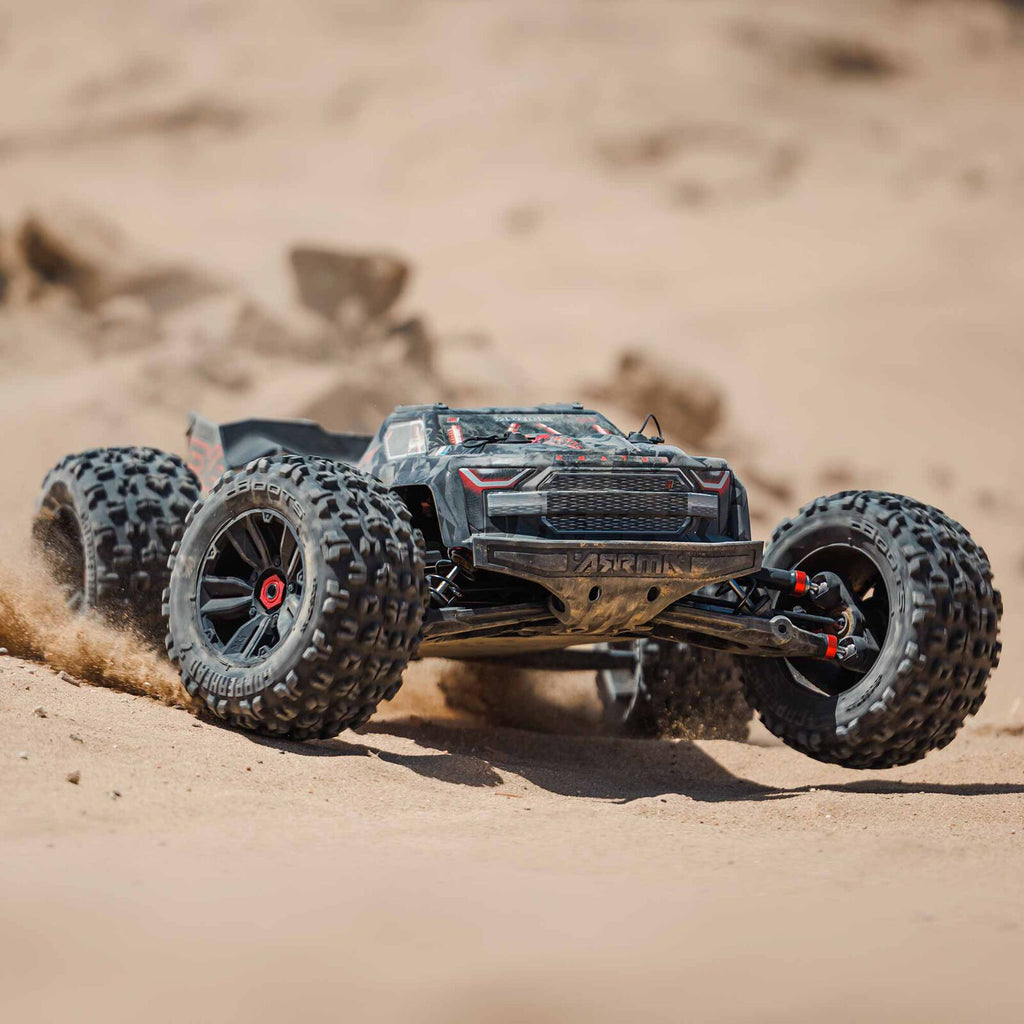 1/5 KRATON 4X4 8S BLX EXB Speed Monster Truck: Black: ARA5808V2T1