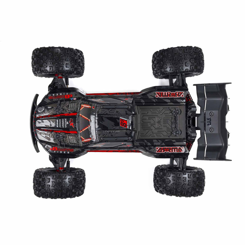 1/5 KRATON 4X4 8S BLX EXB Speed Monster Truck: Black: ARA5808V2T1
