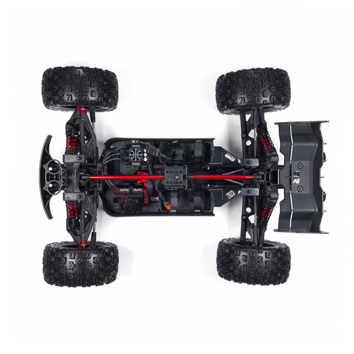 1/5 KRATON 4X4 8S BLX EXB Speed Monster Truck: Black: ARA5808V2T1