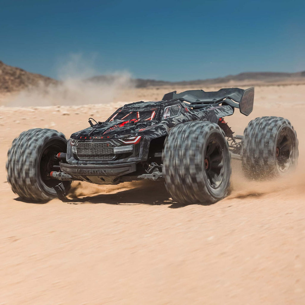 1/5 KRATON 4X4 8S BLX EXB Speed Monster Truck: Black: ARA5808V2T1