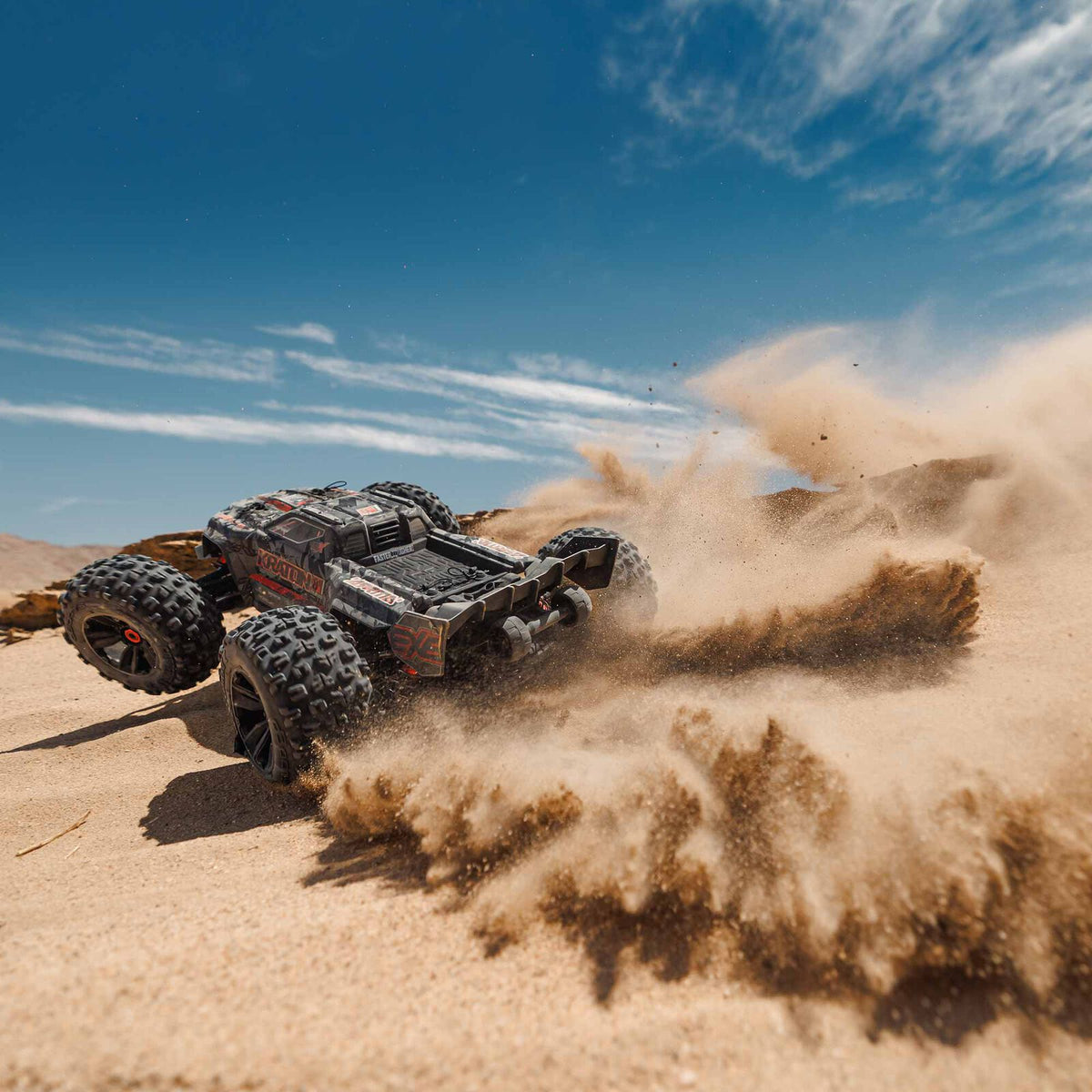 1/5 KRATON 4X4 8S BLX EXB Speed Monster Truck: Black: ARA5808V2T1
