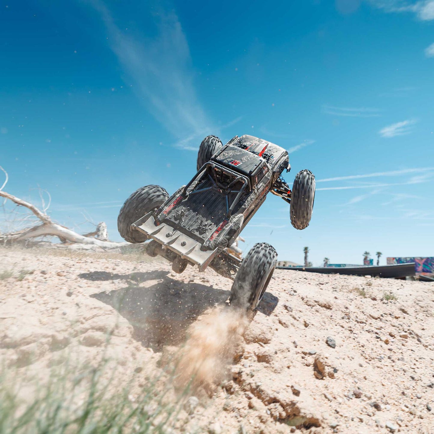 1/5 OUTCAST 4X4 8S BLX EXB Stunt Truck: Black: ARA5810V2T1