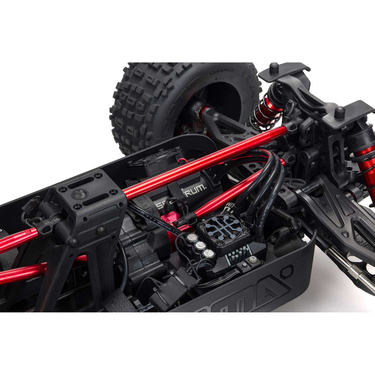 1/5 OUTCAST 4X4 8S BLX EXB Stunt Truck: Black: ARA5810V2T1