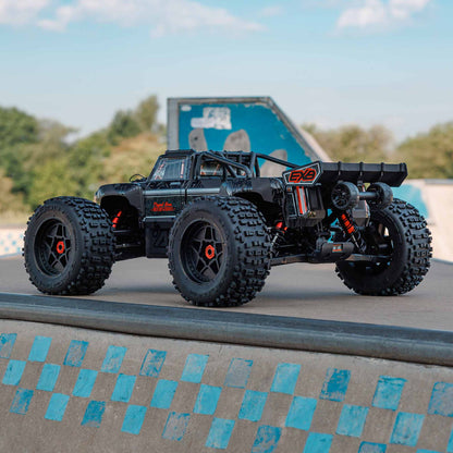 1/5 OUTCAST 4X4 8S BLX EXB Stunt Truck: Black: ARA5810V2T1