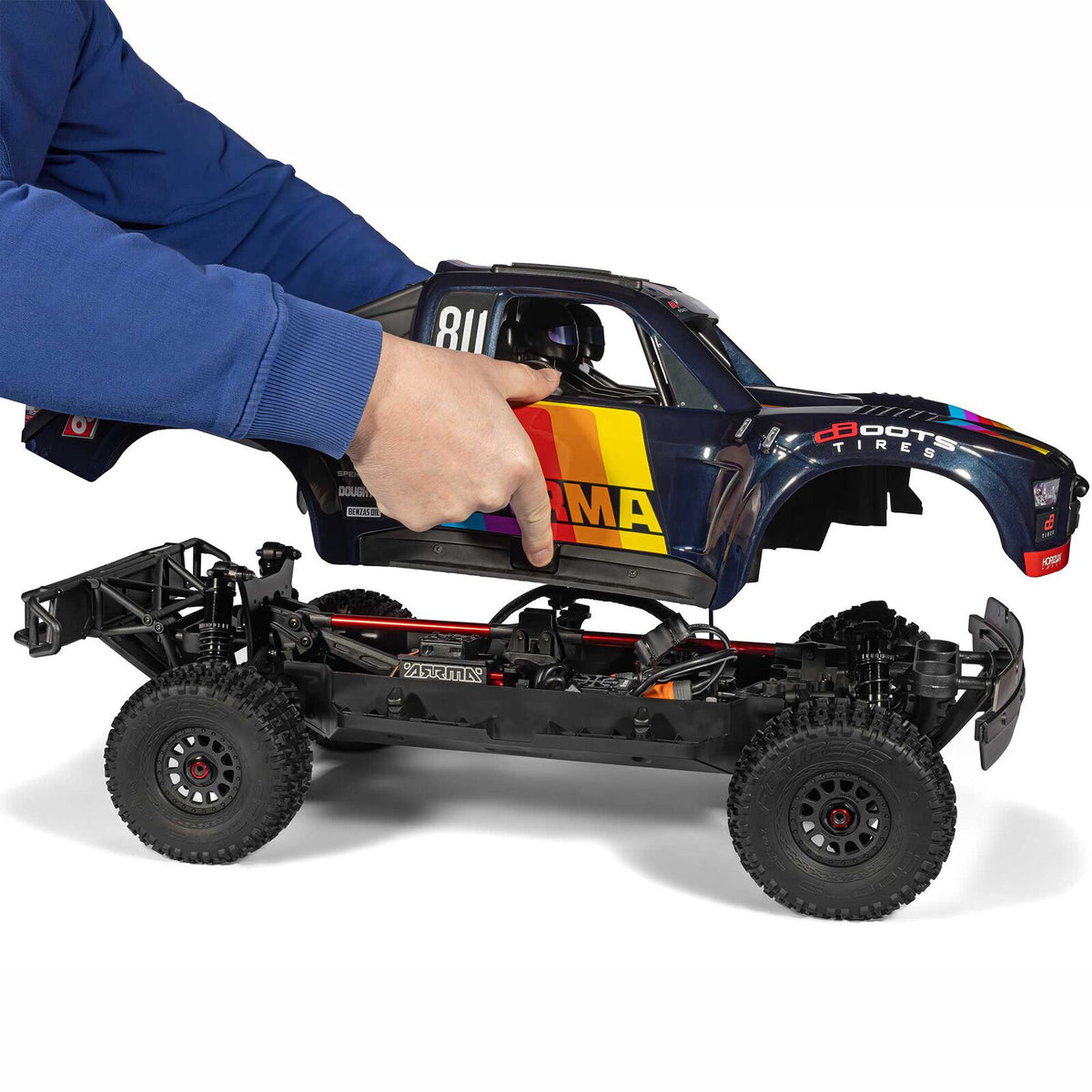 1/7 Mojave 6S 4WD RTR: (Requires battery & charger):Beige