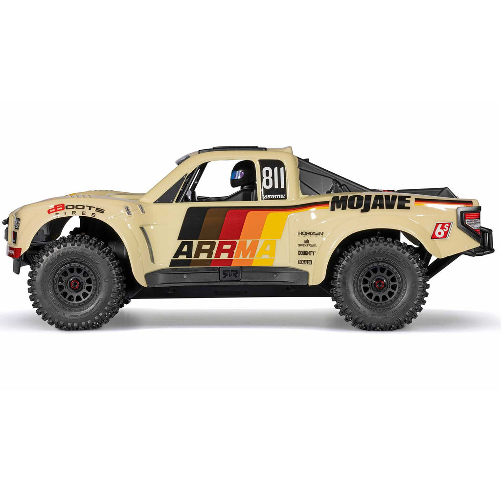 1/7 Mojave 6S 4WD RTR: (Requires battery & charger):Beige