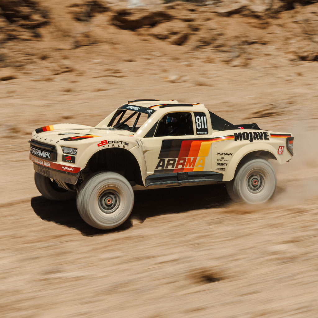 1/7 Mojave 6S 4WD RTR: (Requires battery & charger):Beige