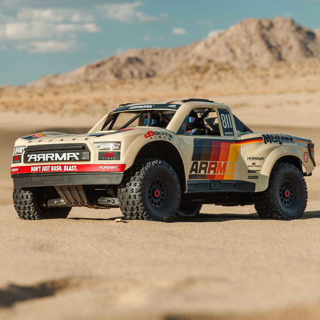 1/7 Mojave 6S 4WD RTR: (Requires battery & charger):Beige