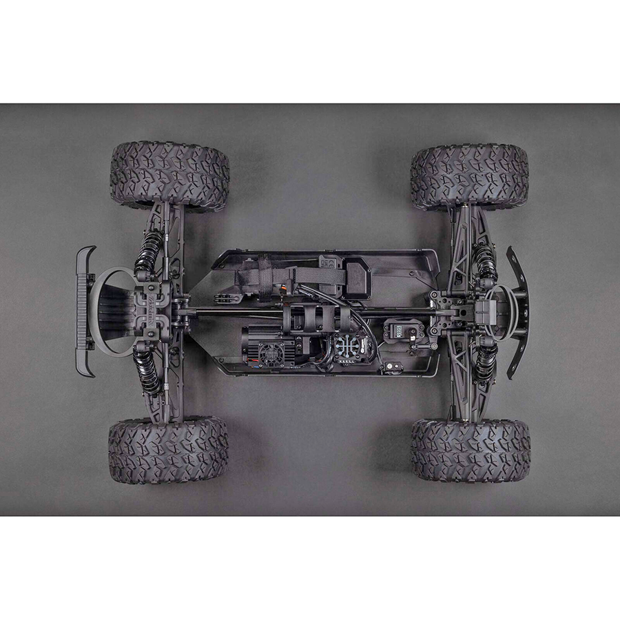 1/7 Big Rock 4WD BLX (Requires battery & charger): Red: ARA7612T2