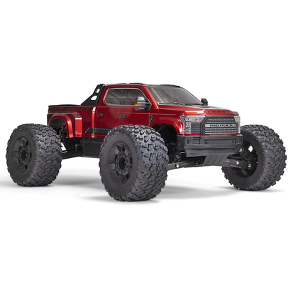 1/7 Big Rock 4WD BLX (Requires battery & charger): Red: ARA7612T2