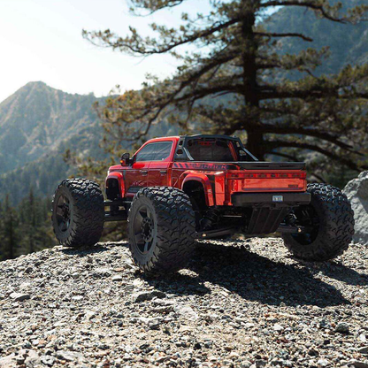 1/7 Big Rock 4WD BLX (Requires battery & charger): Red: ARA7612T2