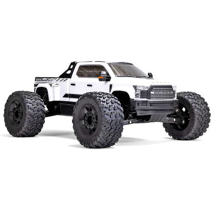 1/7 Big Rock 4WD BLX (Requires battery & charger): White: ARA7612T3