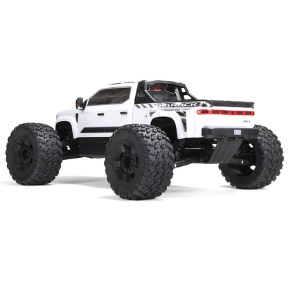 1/7 Big Rock 4WD BLX (Requires battery & charger): White: ARA7612T3