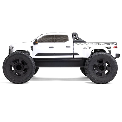 1/7 Big Rock 4WD BLX (Requires battery & charger): White: ARA7612T3