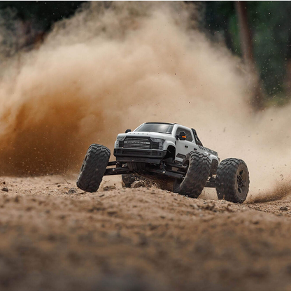 1/7 Big Rock 4WD BLX (Requires battery & charger): White: ARA7612T3