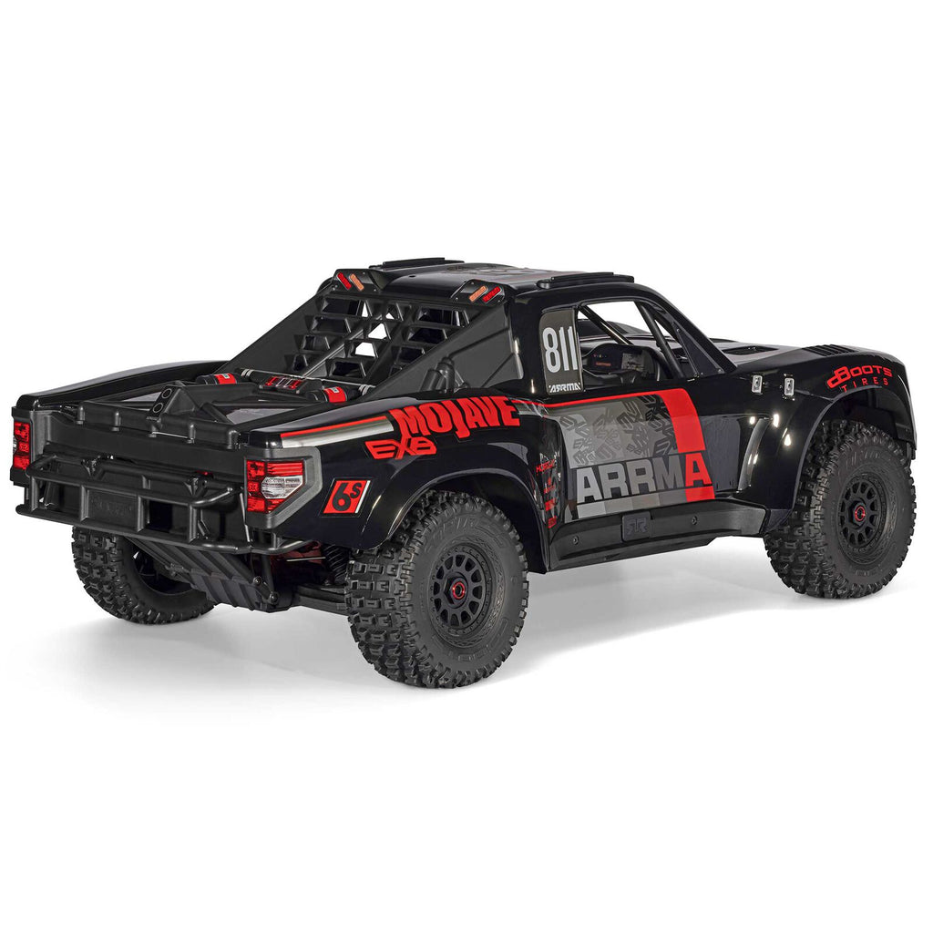 1/7 Mojave 6S 4WD EXB: (Requires battery & charger):Black