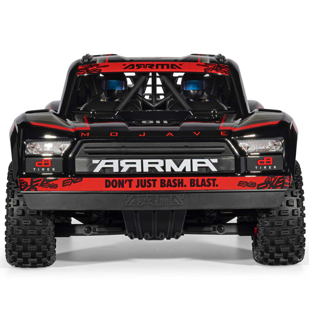 1/7 Mojave 6S 4WD EXB: (Requires battery & charger):Black