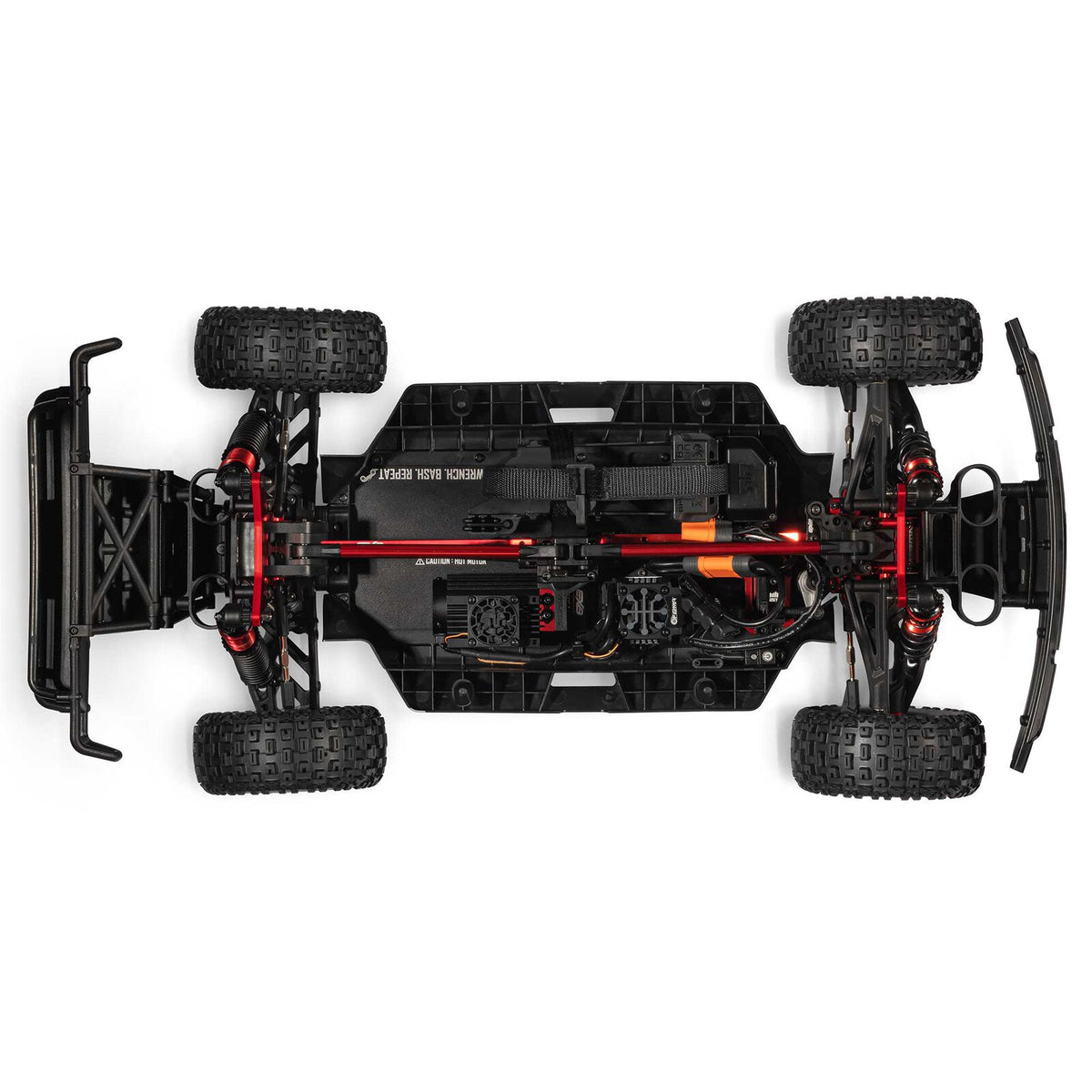 1/7 Mojave 6S 4WD EXB: (Requires battery & charger):Black