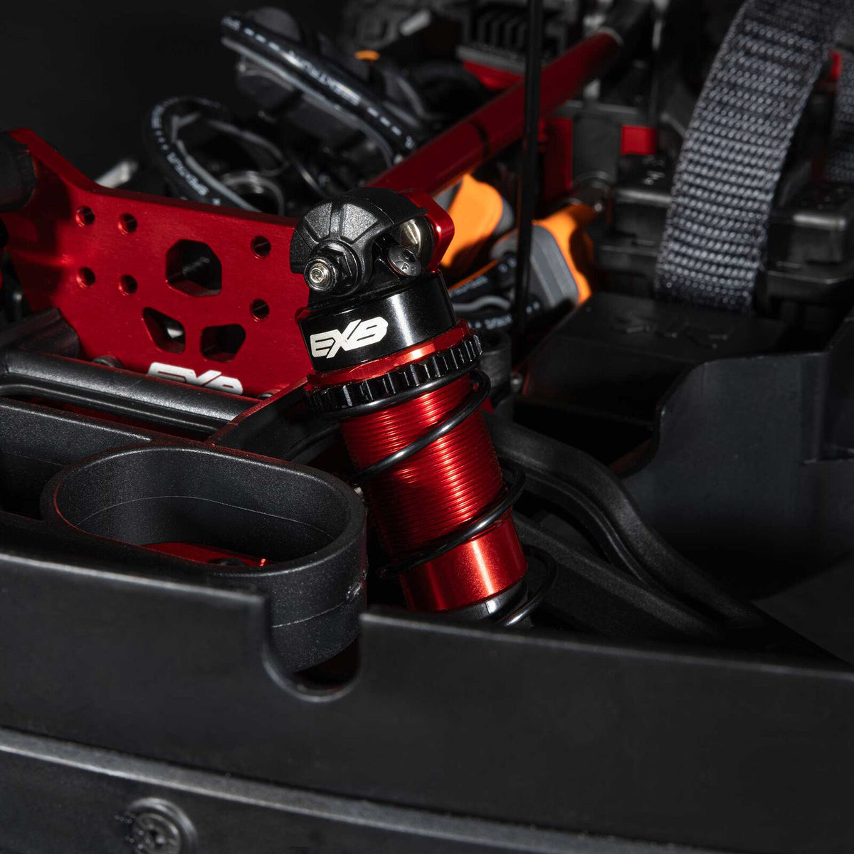 1/7 Mojave 6S 4WD EXB: (Requires battery & charger):Black