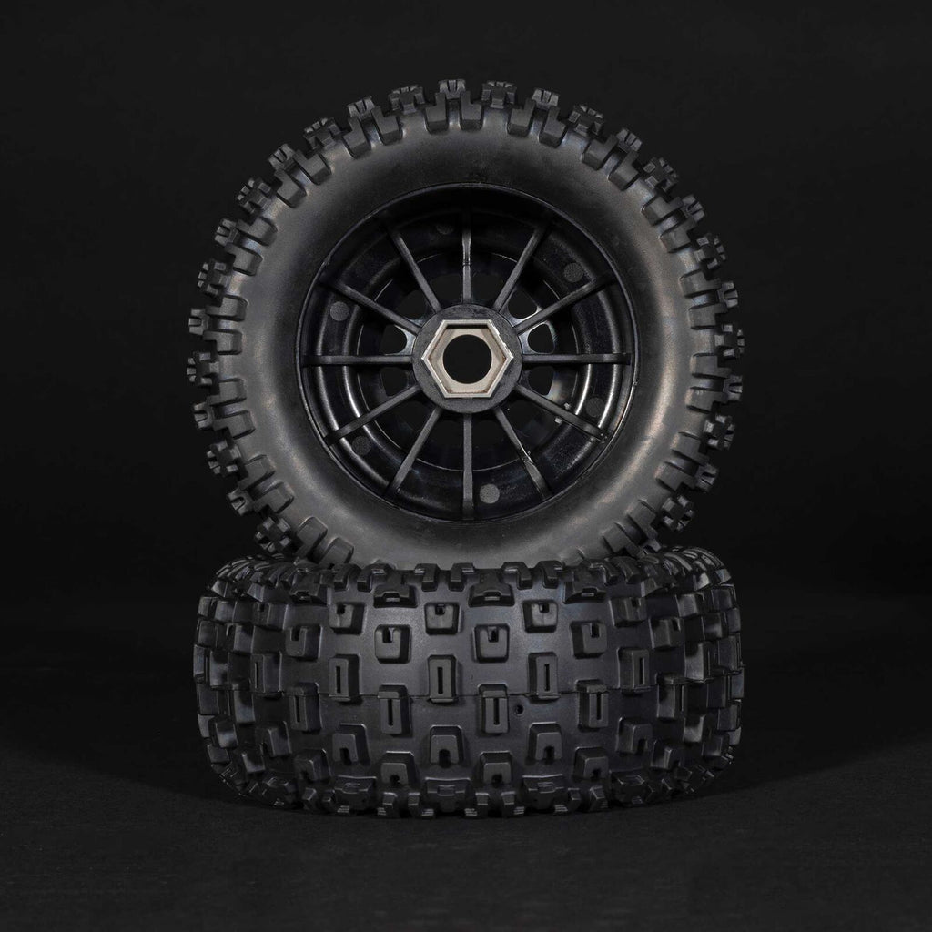 1/7 Mojave 6S 4WD EXB: (Requires battery & charger):Black