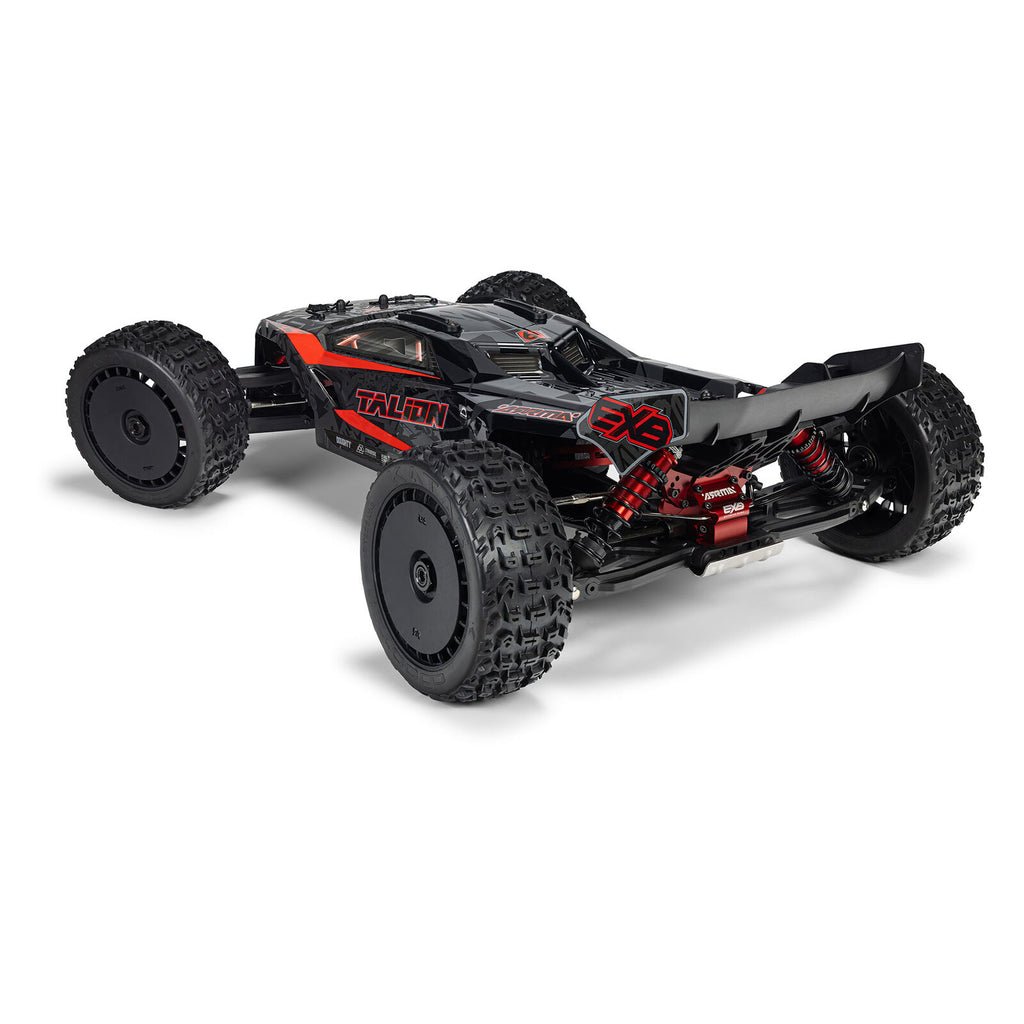 ARRMA 1/7 Talion 6S EXB 4x4 RTR Brushless Speed Truck, Black (ARA7707V6T1)