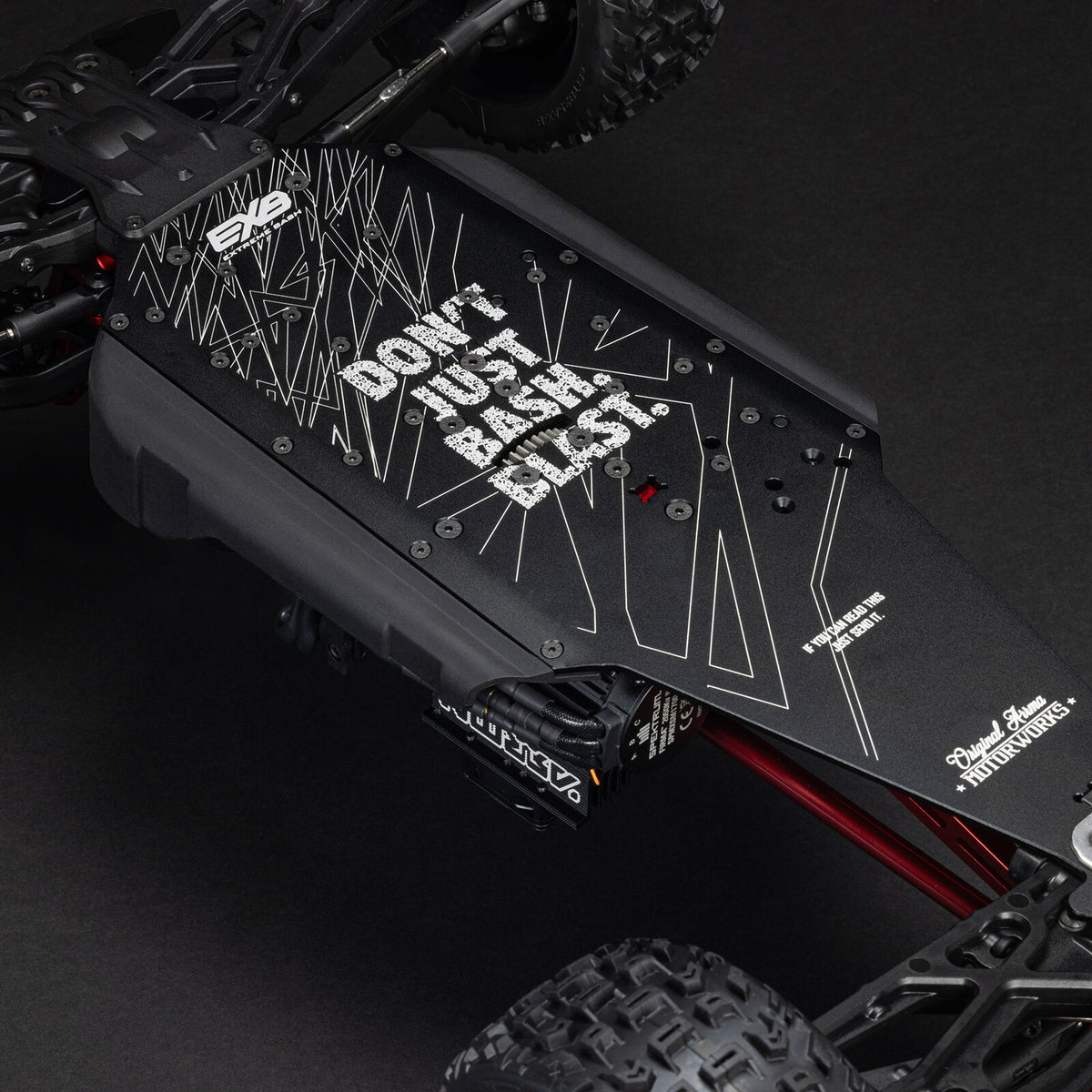 ARRMA 1/7 Talion 6S EXB 4x4 RTR Brushless Speed Truck, Black (ARA7707V6T1)