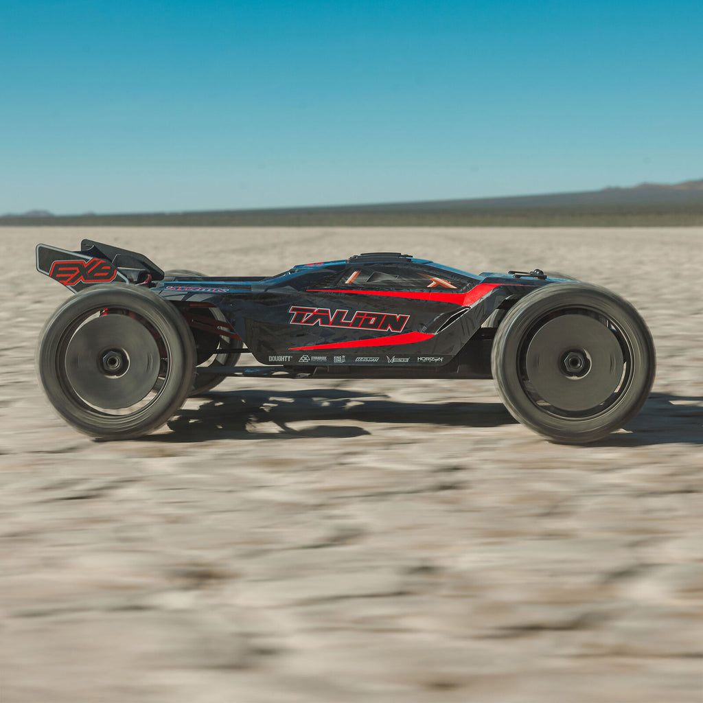 ARRMA 1/7 Talion 6S EXB 4x4 RTR Brushless Speed Truck, Black (ARA7707V6T1)