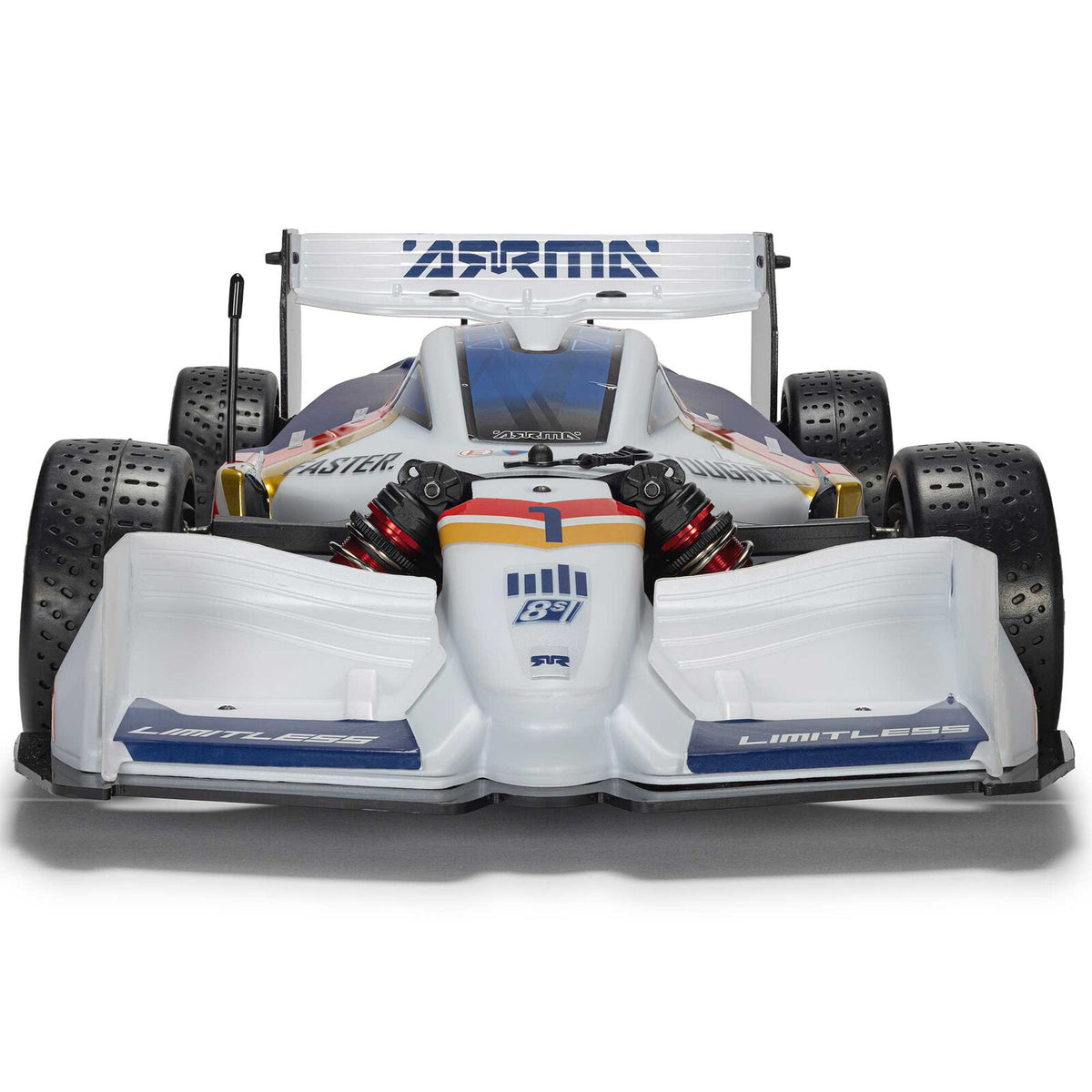 ARRMA 1/7 LIMITLESS 8S 4x4 RTR Blue (Requires electronics, battery & charger) (ARA7816T2)