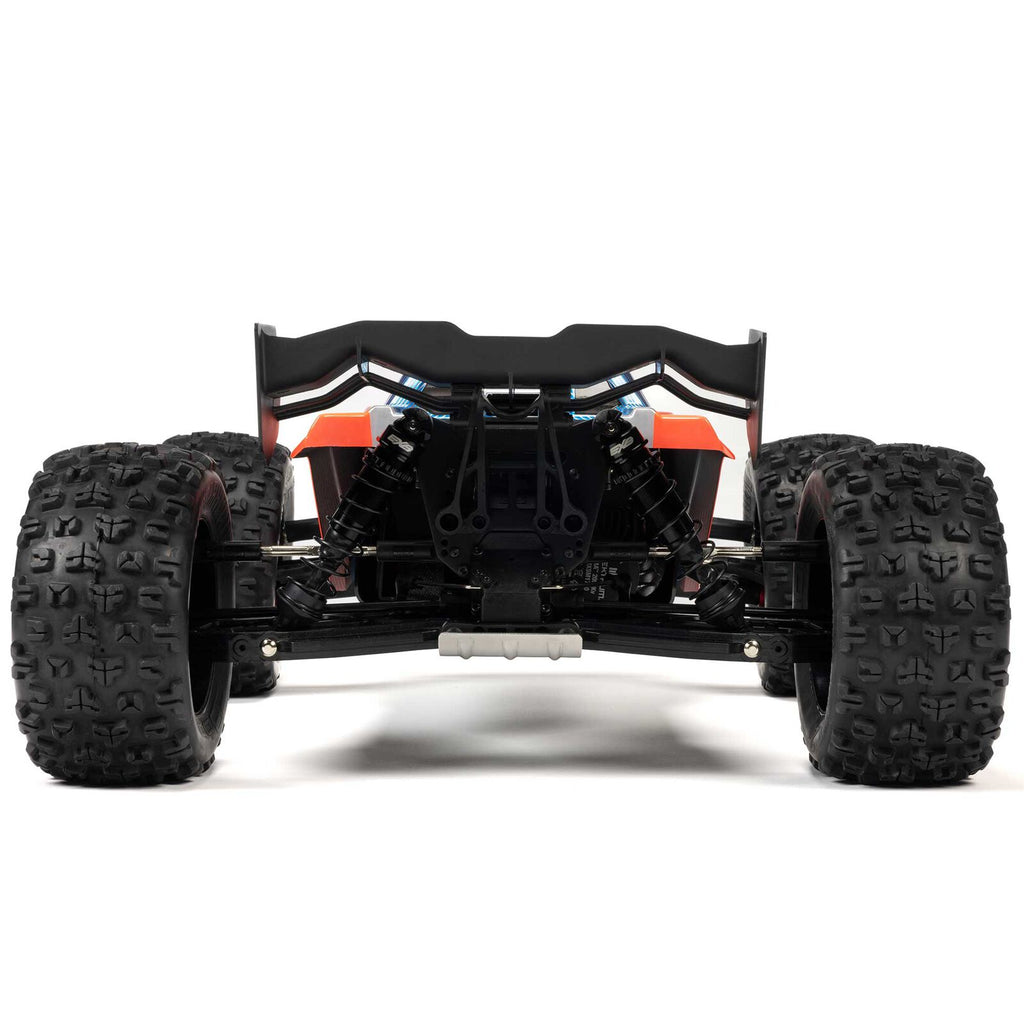 ARRMA 1/8 Kraton 6S, 4WD, BLX (Requires battery & charger): (Blue/Orange) (ARA8608V6T1)