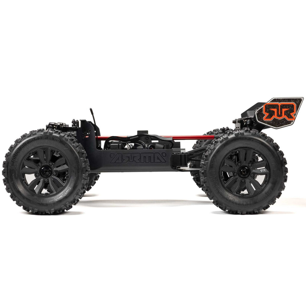 ARRMA 1/8 Kraton 6S, 4WD, BLX (Requires battery & charger): (Blue/Orange) (ARA8608V6T1)