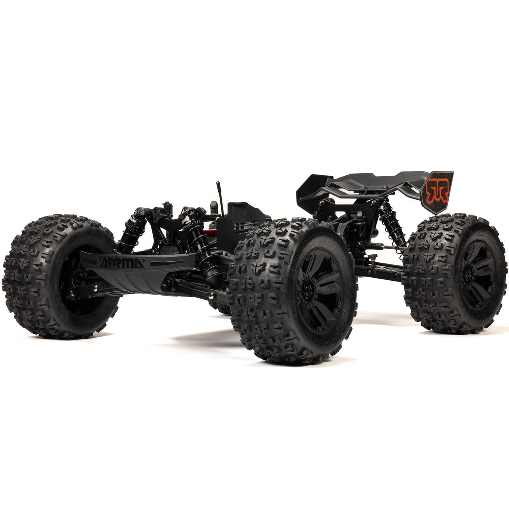 ARRMA 1/8 Kraton 6S, 4WD, BLX (Requires battery & charger): (Blue/Red) (ARA8608V6T4)