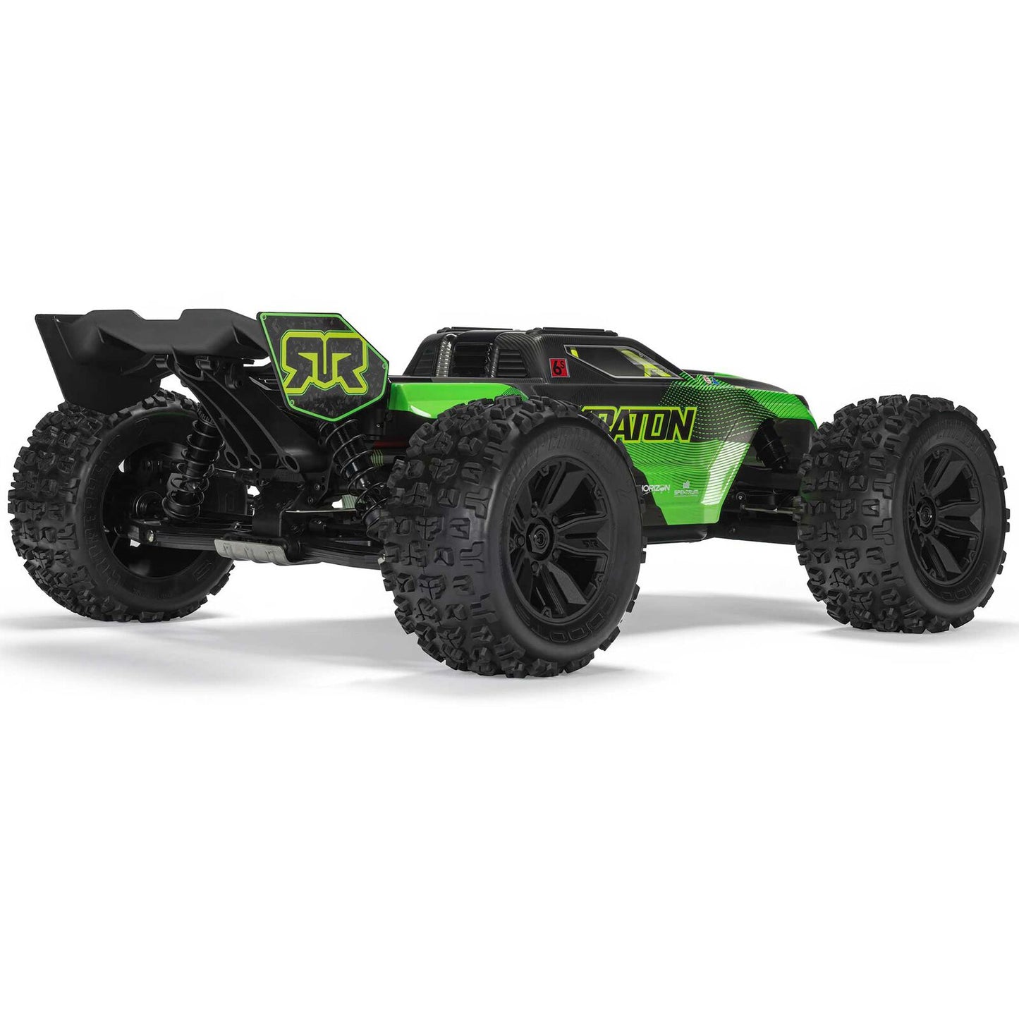 1/8 Kraton 6S, 4WD, BLX (Requires battery & charger):  (Green/Black): ARA8608V6T3