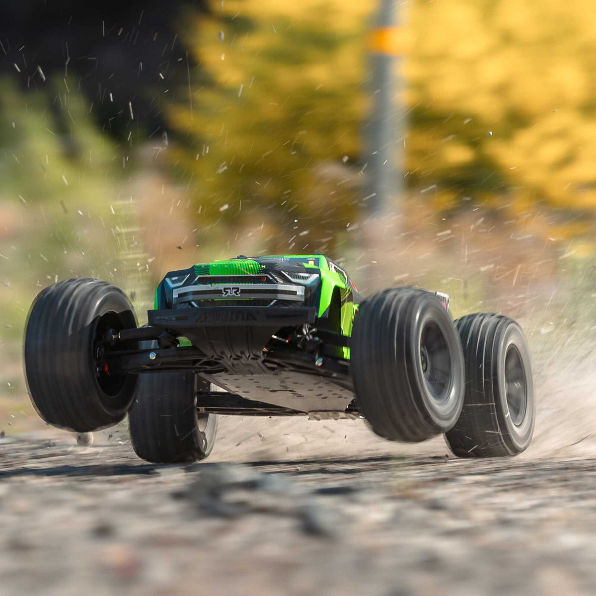 ARRMA 1/8 Kraton 6S, 4WD, BLX (Requires battery & charger): (Green/Black) (ARA8608V6T3)