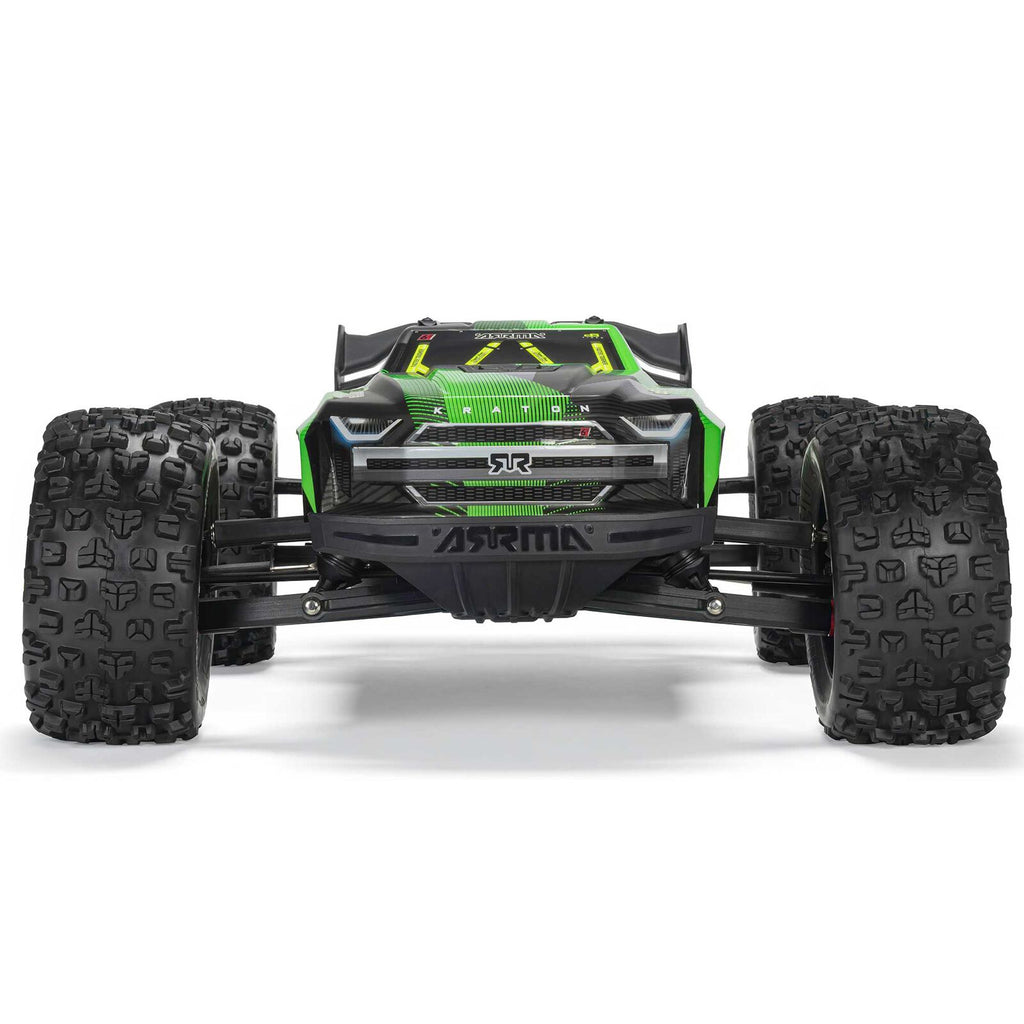 ARRMA 1/8 Kraton 6S, 4WD, BLX (Requires battery & charger): (Green/Black) (ARA8608V6T3)