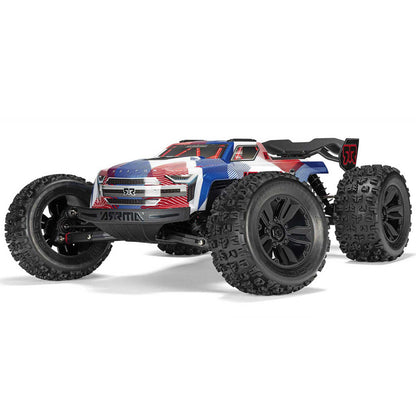 1/8 Kraton 6S, 4WD, BLX (Requires battery & charger):  (Blue/Red): ARA8608V6T4