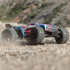 ARRMA 1/8 Kraton 6S, 4WD, BLX (Requires battery & charger): (Blue/Red) (ARA8608V6T4)
