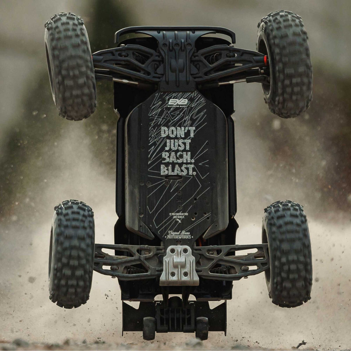ARRMA 1/8 Notorious 6S, 4WD, BLX V6 Stunt Truck (Requires battery & charger): Black (ARA8611V6T1)