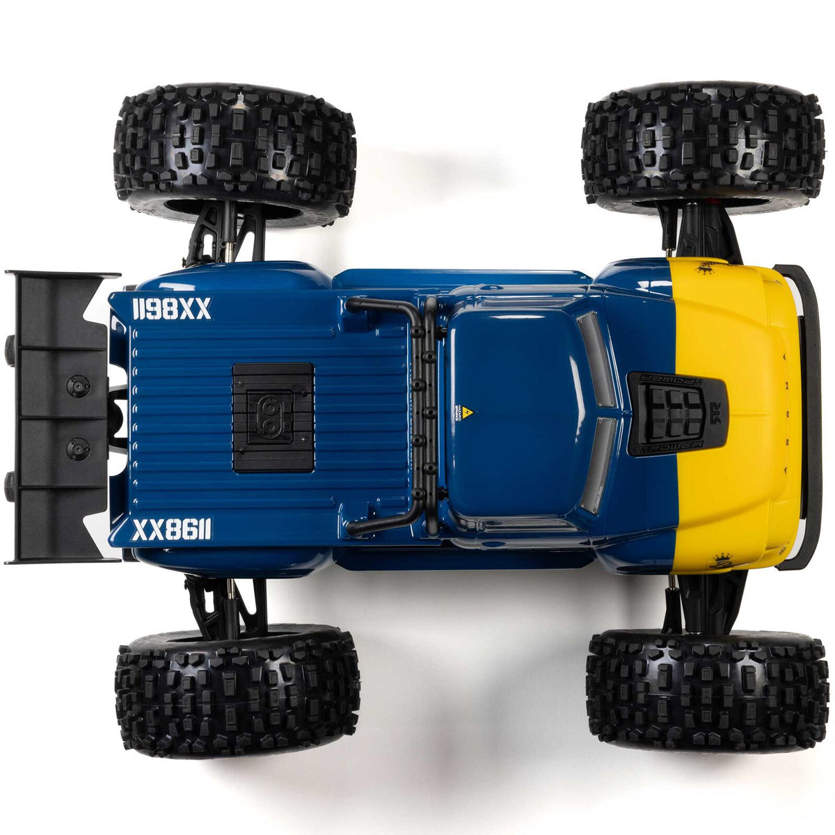 ARRMA 1/8 Notorious 6S, 4WD, BLX V6 Stunt Truck (Requires battery & charger): Blue (ARA8611V6T2)