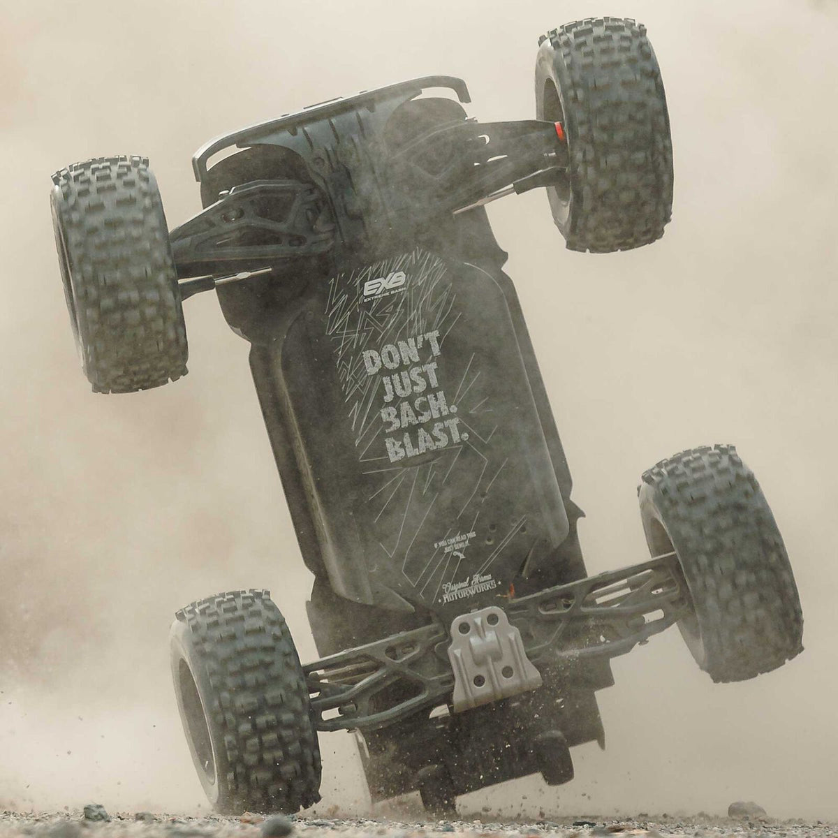 ARRMA 1/8 Notorious 6S, 4WD, BLX V6 Stunt Truck (Requires battery & charger): Blue (ARA8611V6T2)