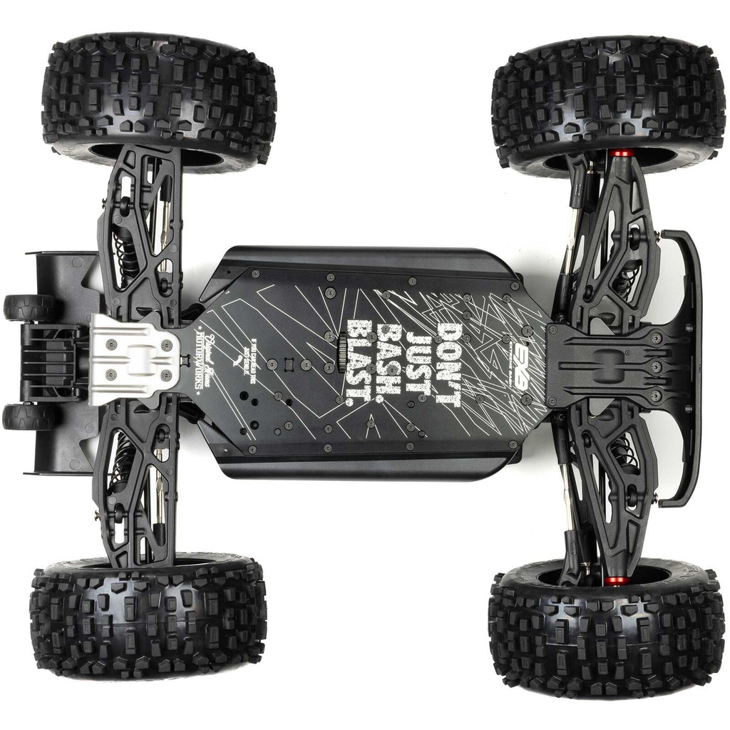 ARRMA 1/8 Notorious 6S, 4WD, BLX V6 Stunt Truck (Requires battery & charger): Black (ARA8611V6T1)