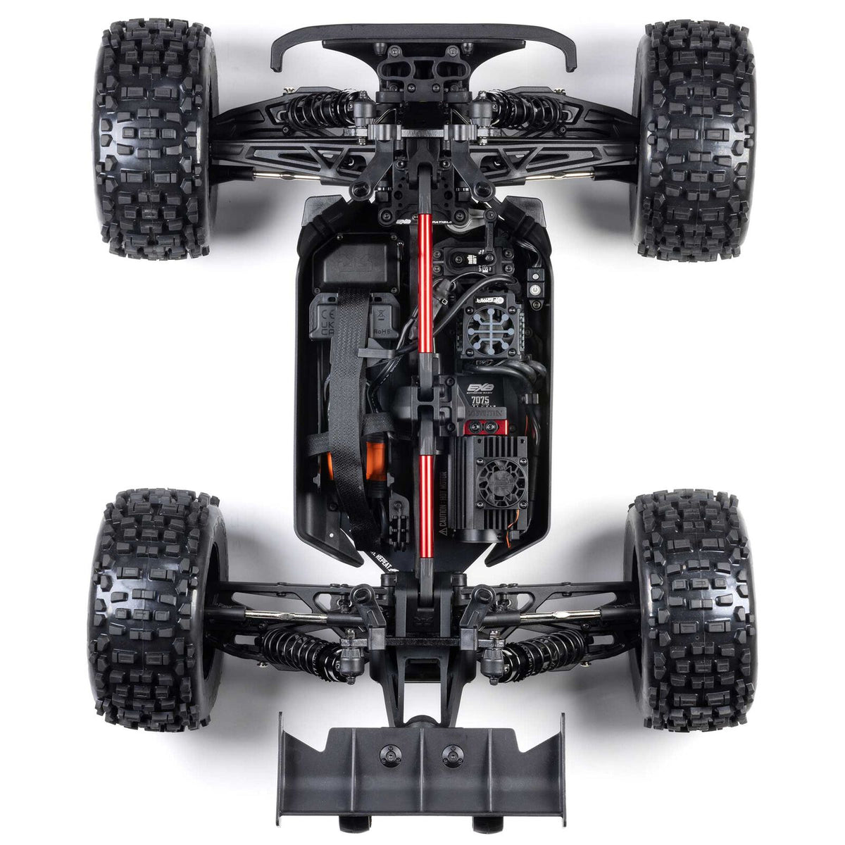 ARRMA 1/8 Notorious 6S, 4WD, BLX V6 Stunt Truck (Requires battery & charger): Blue (ARA8611V6T2)