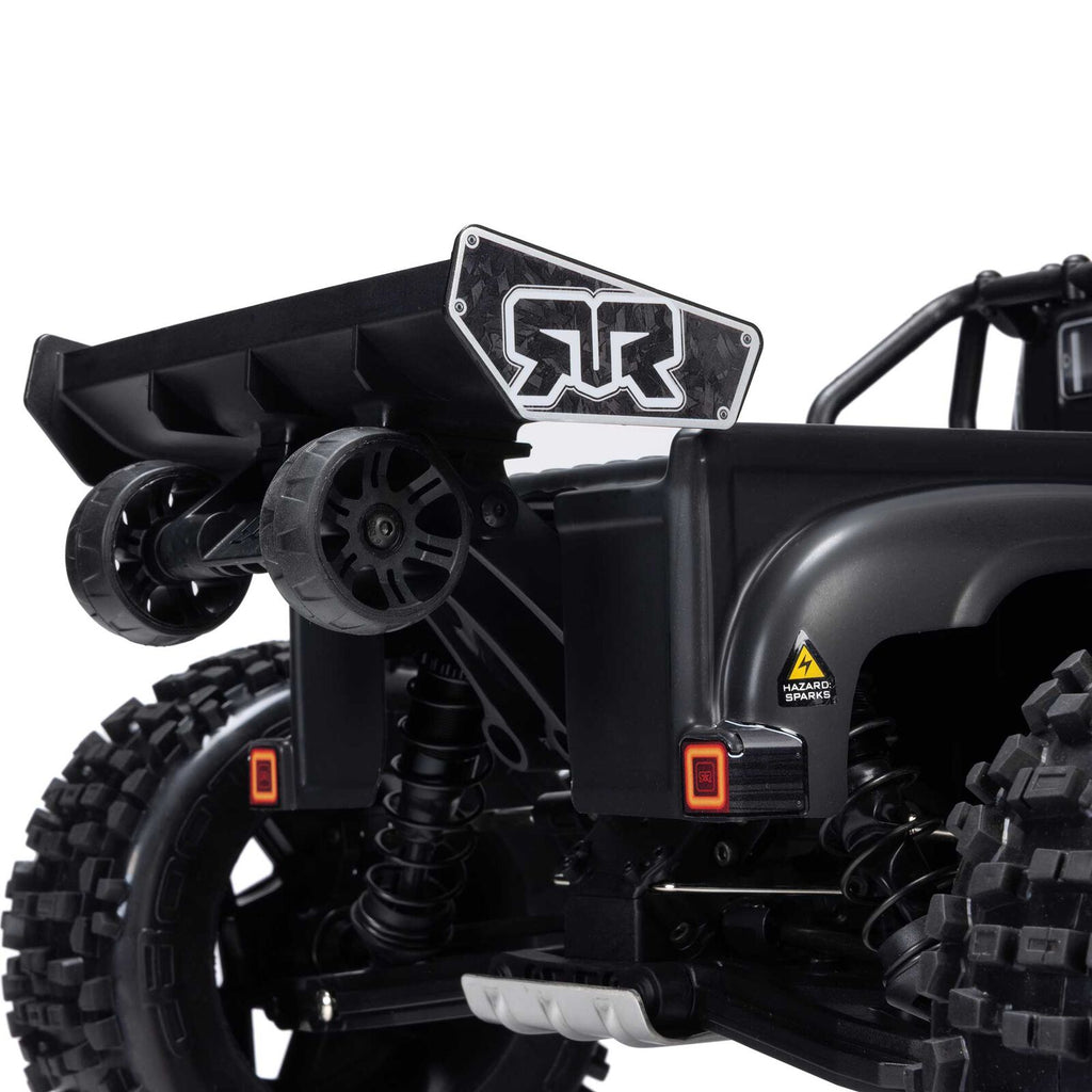 ARRMA 1/8 Notorious 6S, 4WD, BLX V6 Stunt Truck (Requires battery & charger): Black (ARA8611V6T1)