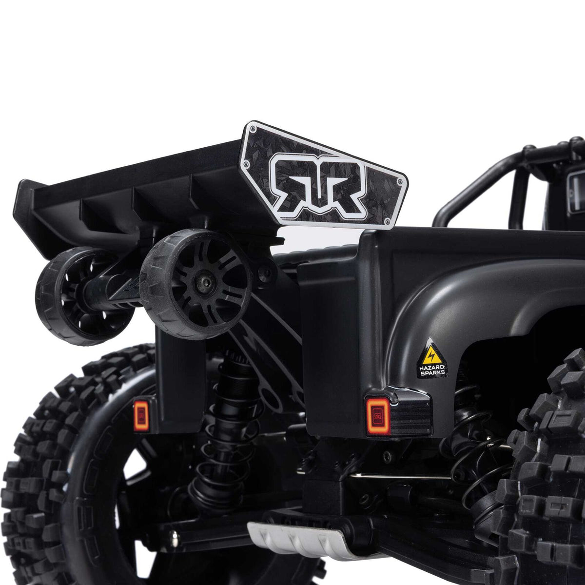 ARRMA 1/8 Notorious 6S, 4WD, BLX V6 Stunt Truck (Requires battery & charger): Black (ARA8611V6T1)