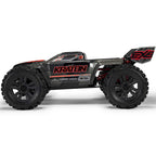 ARRMA 1/8 Kraton 6S, EXB, BLX V6 (Requires battery & charger): Black (ARA8708V6T1)