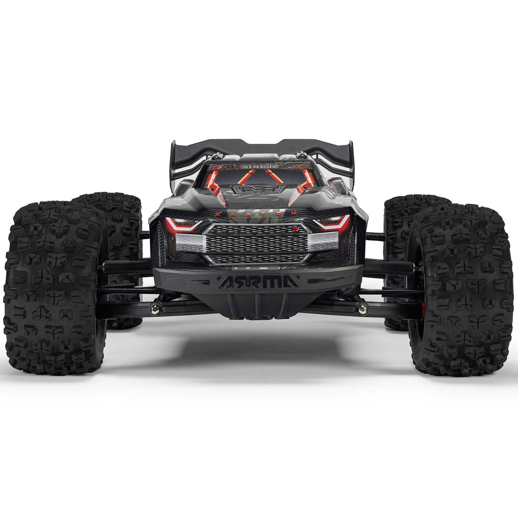 ARRMA 1/8 Kraton 6S, EXB, BLX V6 (Requires battery & charger): Black (ARA8708V6T1)