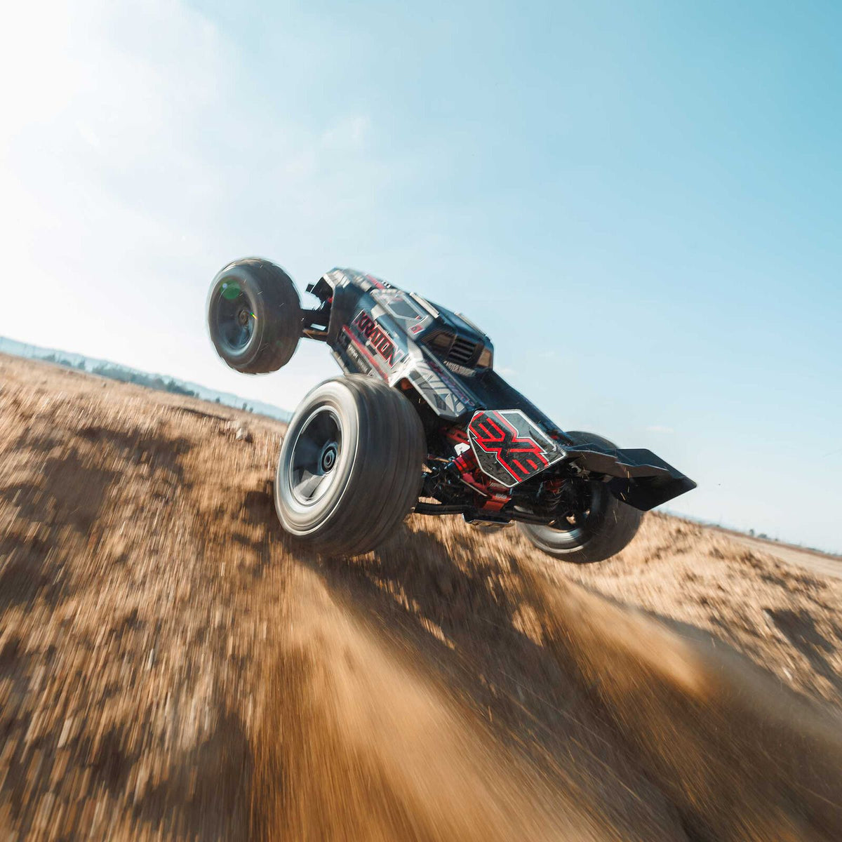 ARRMA 1/8 Kraton 6S, EXB, BLX V6 (Requires battery & charger): Black (ARA8708V6T1)